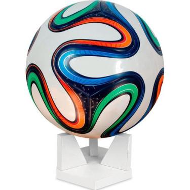 Imagem de Expositor Suporte de Bola para Mesa Cantom Branco - Genus Móveis