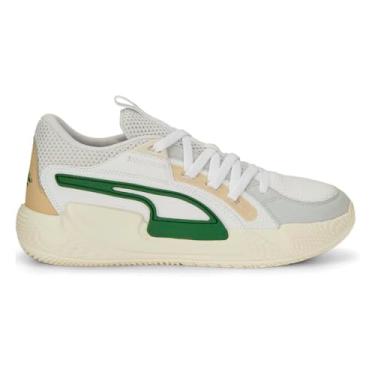 Imagem de PUMA Court Rider Chaos Slash Tênis de basquete masculino atlético, Branco, 38
