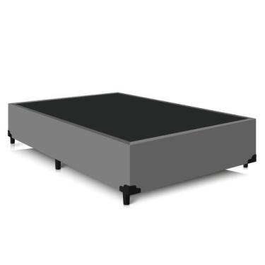 Imagem de Cama Sommier Base Box Casal 128x188x39 Premium - ProMax, CINZA