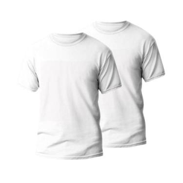 Imagem de Kit 2 Camisetas Masculina Básica 100% Algodão Malha Premium - Lauhe Of