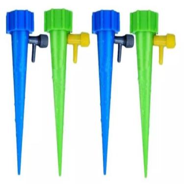 Imagem de Kit 4 Peças Gotejador Irrigador Acoplável Garrafa Pet - Novo seculo