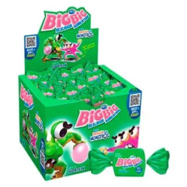 Imagem de Chiclete Big Big Sabor Hortelã - Display com 315G - Arcor