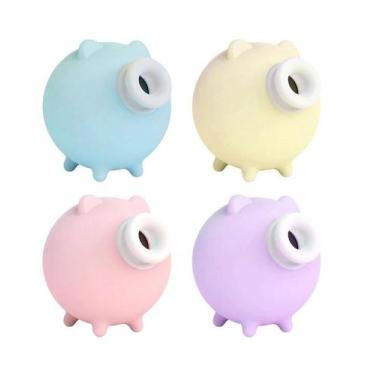 Imagem de Estimulador Sugador Clitóris Porquinho Piggy Recarregável usb - S HAND