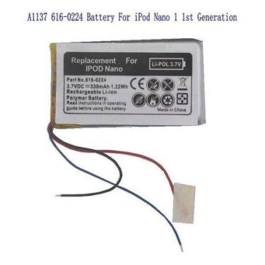 Imagem de Bateria Compativel Com  Nano 1 A1199 616-0282 616-0283 - KMIG