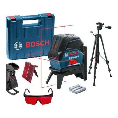 Imagem de Nível Laser Bosch Gcl 2 15 + Maleta + Tripé Bt 150 + Óculos