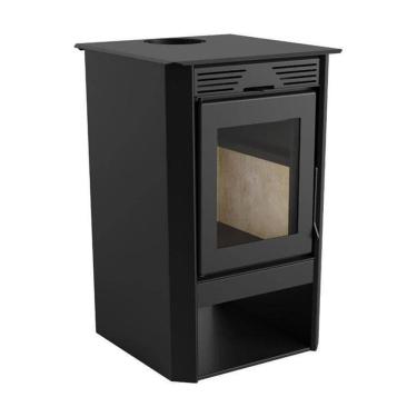 Imagem de Calefator de Dupla Combustão Metávila 800GF e Kit de instalação, Grafite