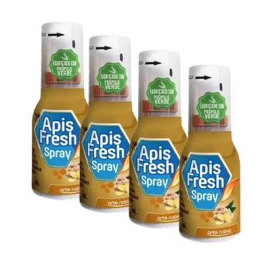 Imagem de Kit 4 Spray Gengibre Com Mel E Própolis 35ml - Apis Fresh - Arte Nativ