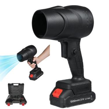 Imagem de Soprador Turbo Fan 130.000 RPM Potente Bateria Recarregavel Maleta Lim