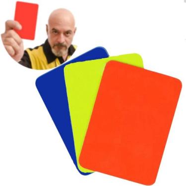 Imagem de Cartão De Arbitro Juiz de Futebol de Salao Oficial Sports Mania, Amare