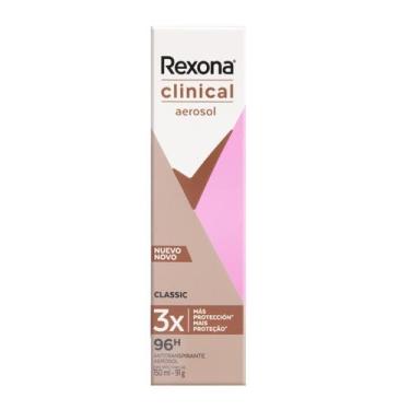 Imagem de Desodorante Aerosol Rexona Clinical Classic 150ml, 150ml