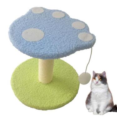 Imagem de Arranhador para Gatos Patinha Bola Brincadeira Arranhar Brincar Pet Sh