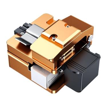 Imagem de Moocci Cutelo de fibra óptica, faca de fibra ótica, cutelo de fibra óptica de alta precisão com 16 pontos de clivagem e 48.000 cortes, cortador de fibra óptica FTTH com coletor de sucata