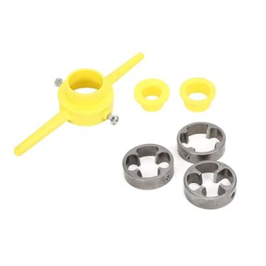 Imagem de Conjunto de Moldes de Tubo de Plástico Pvc de 1/2 3/4 1 Polegada, Ferramenta de Fabricação de Rosca, Liga Durável Com Plástico para Fácil Instalação e Uso