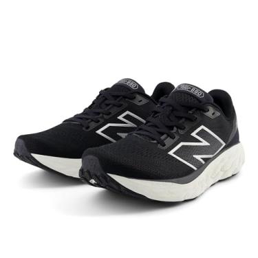 Imagem de New Balance Fresh Foam X 880 V14 Tênis de corrida feminino, Preto/sal marinho/prata metálico, 10.5 Wide