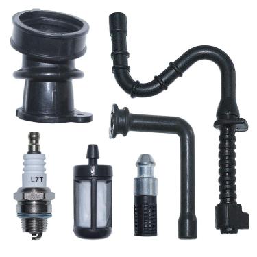 Imagem de AUMEL Kit de coletor de entrada de mangueira de filtro de óleo de combustível para motosserra Stihl MS361 MS 361, substitui 1135 141 2200