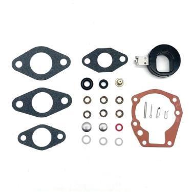 Imagem de Kit de reparo de carburador 439071 0439071 serve para Johnson Evinrude 1.5HP 2HP 3HP 4HP 5HP 5.5HP 6HP 7.5HP 10HP 15HP 18HP 20HP