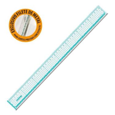 Imagem de Régua Profissional para Corte 40cm x 4cm Mimo - 03130