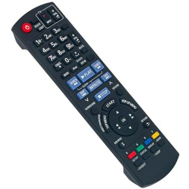 Imagem de Controle remoto de substituição N2QAKB000072 compatível com sistema de som de home theater Panasonic Blu-ray Disc SC-BT303 SC-BT300 SC-BT203 SC-BT200 SC-BTX70 SA-BT300 SA-BT303 SA-BT200 SA-BT203