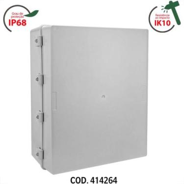 Imagem de Quadro Comando Rohdbox Completo Ip68 Cinza 500X400X200 888268 - ROHDIN