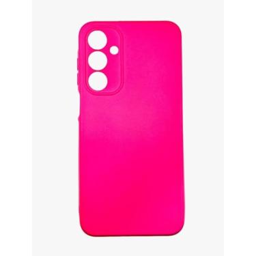Imagem de Capa Capinha Case Compativel com Samsung Galaxy A16 Silicone Macia Aveludada Forro Interno Premium Rosa Pink