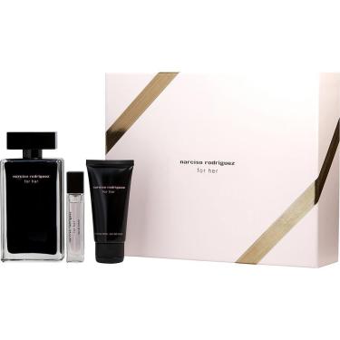 Imagem de Cx De Presente Feminino Narciso Rodriguez Narciso Rodriguez Eau De Toilette Spray 100 Ml + Loção Corporal 50 Ml + Eau De Toilette Spray 10 Ml Mini