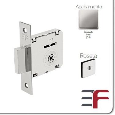 Imagem de FECHADURA AUXILIAR TETRA 3F BROCA 40 ROSETA QUADRADA 440CR-Q