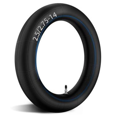 Imagem de GLDYTIMES Tubo de substituição de 2,5/2,8-35,5 polegadas com válvula de haste reta reforçada TR4, tubo de pneu de substituição para 60/100-14, adequado para mini motos Dirt Bikes de 50cc a 160cc,