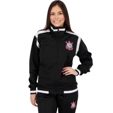 Imagem de Agasalho Conjunto Feminino Calça Corinthians Trilobal - Spr, M