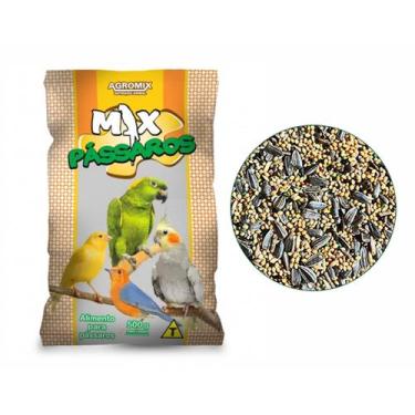 Imagem de Mistura para Calopsita Mix pássaros 500g - Agromix