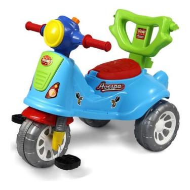 Imagem de Triciclo de Passeio Motoca Motoquinha Passeio Com Empurrador Totoca Av