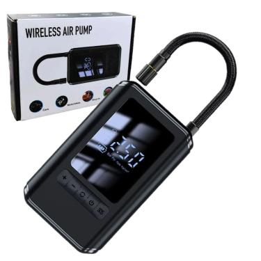 Imagem de Compressor De Ar Pneu De Carro Bike Moto Portátil Czk-5626