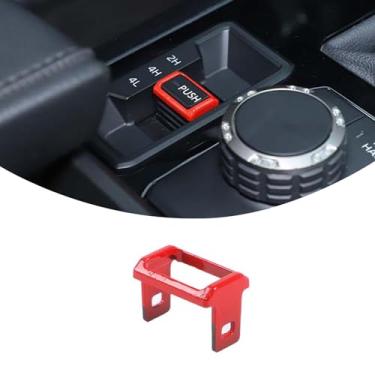 Imagem de Capa de engrenagem diferencial de controle central ABS para carro compatível com Toyota Tundra 2022 2023 2024 2025+ (vermelho)