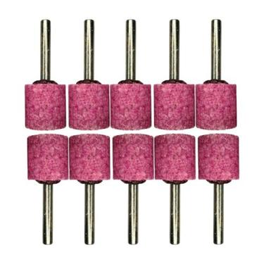 Imagem de Kit Ponta Montada Rosa Para Retifica Haste 1/4 A 38 10 Peças - PONTABR