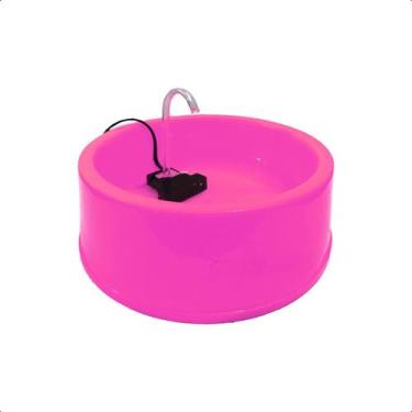 Imagem de Fonte Circle Avipet 2,5L Bivolt Neon Para Cães e Gatos, Rosa