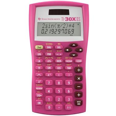 Imagem de Texas Instruments Calculadora científica TI-30X IIS de 2 linhas, rosa