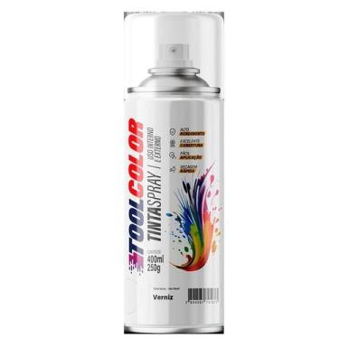 Imagem de Tinta spray 400ml toolcolor ug verniz - AEROFLEX
