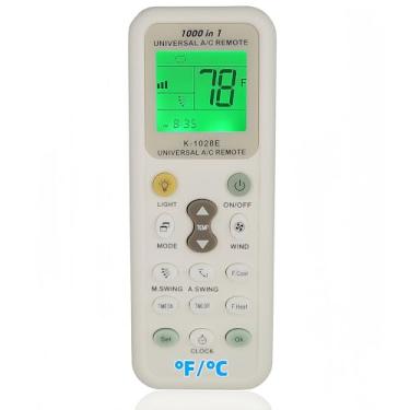 Imagem de Controle remoto CA de substituição universal compatível com ar condicionado LG LW1511ER LW1810HR LW1811ER LW1812ER (Fahrenheit e Celsius)