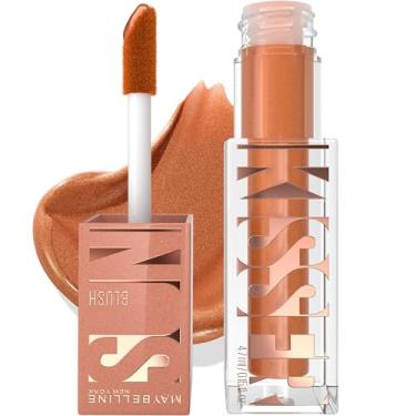 Imagem de MAYBELLINE Blush E Bronzeador Líquido Multiuso Sunkisser, Fácil De Espalhar, Longa Duração, Maquiagem Brilhante, Verão Na Cidade, 1 Unidade