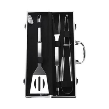 Imagem de Conjunto De Utensílios Para Churrasco, Termômetro, Acessórios Para Chu