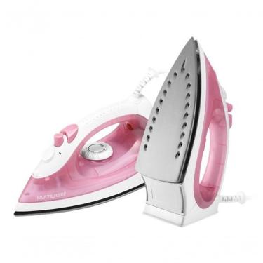 Imagem de Ferro De Passar A Vapor Multilaser Pink 1200w 220V