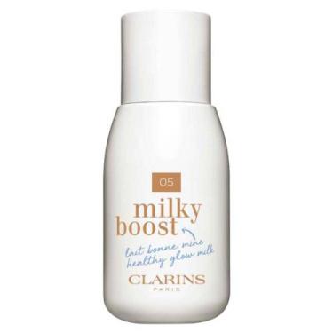 Imagem de Base Líquida Clarins Milky Boost Foundation 50ml, 05 - Sandalwood