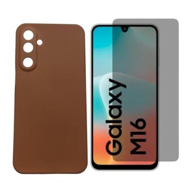 Imagem de Capa Compativel Para Samsung M16 + Pelic. Privativa Hidrogel - Db
