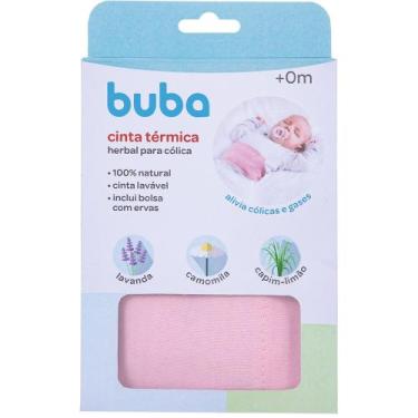 Imagem de Buba Cinta Para Cólica Térmica Herbal Multicolorida Bebê - NoBrand
