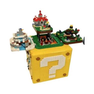 Imagem de Kit De Modelo De Blocos De Construção De Caminhão Pequeno Go-Kart Cria