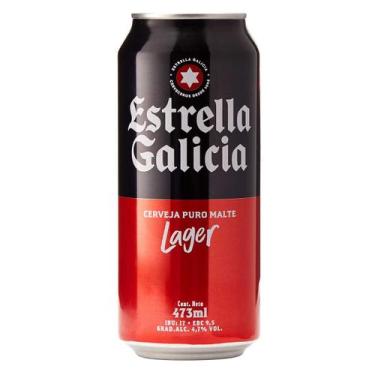 Imagem de Estrella galicia latão 473ml  fardo