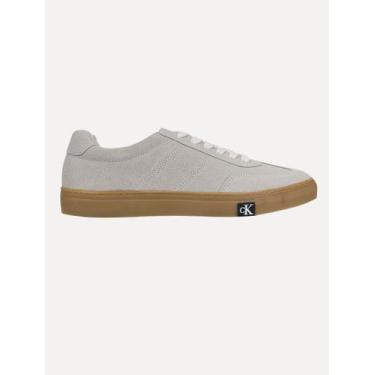 Imagem de Tênis Calvin Klein Jeans Masculino Suede Project Off-White, 41