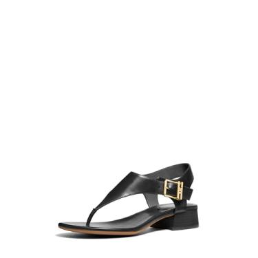 Imagem de Michael Kors Sandália rasteira feminina Robyn Flex, Preto, 5