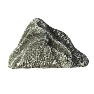 Imagem de IEUDNS artificial realista de montanha, arenito de espuma versátil, textura de pedra falsa para hotel, interno, comercial e externo, Cor Escura Média