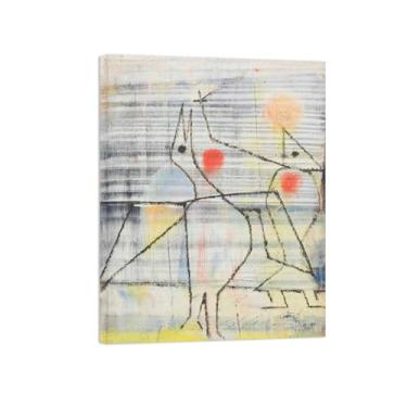 Imagem de Abstrato lona wall art pinturas famosas-Untitled 4-Poster e impressões para decoração casa sala de estar 60x80cm24x31in Sem Moldura