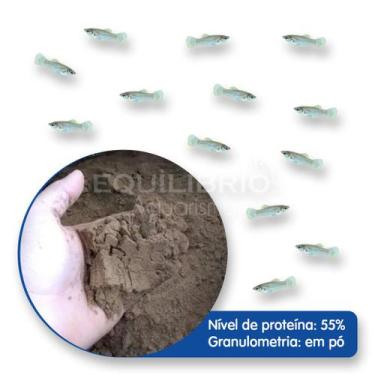 Imagem de Ração Para Peixes Alevinos Em Pó (55% Proteína) 250g - Laguna